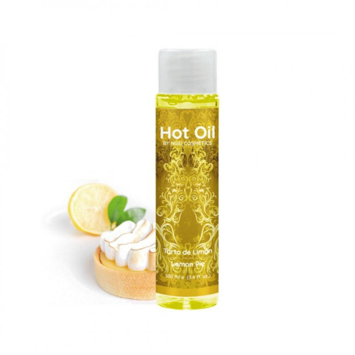 Массажное масло с согревающим эффектом Nuei Hot Oil, 100 мл (лимонный пирог)