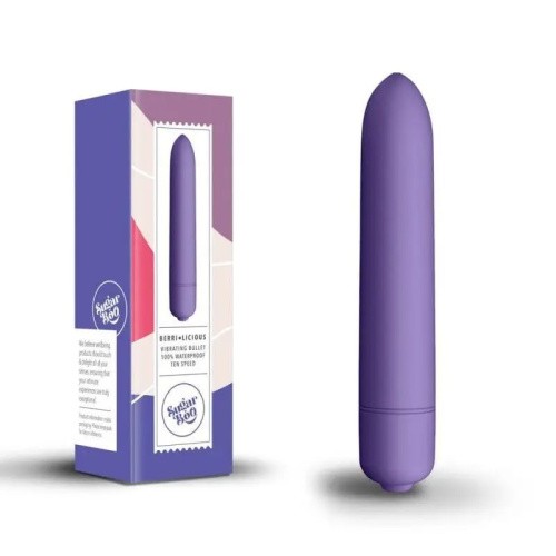SugarBoo Berry Licious - Вибратор, 9х2.4 см (фиолетовый)