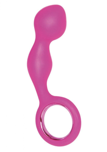 Массажер простаты Booty Exciter Pink, 10х3 см (фиолетовый) - sex-shop.ua