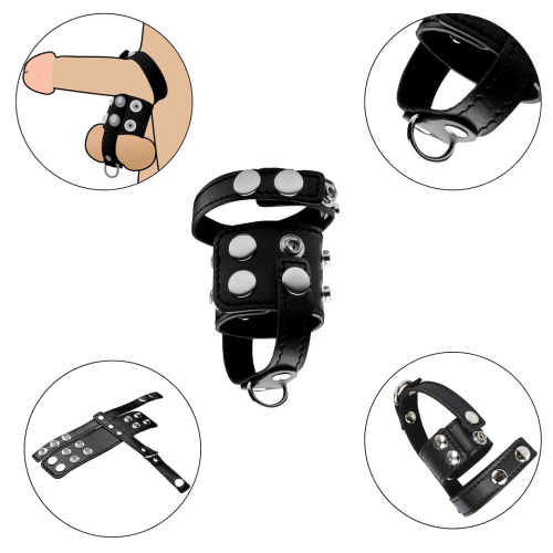 Ерекційне кільце Wild Play Cock And Ball Strap C20