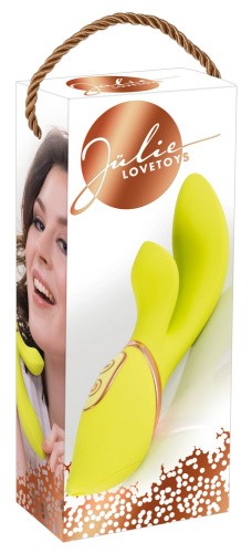 Orion - Julie Lovetoys Rabbit Vibrator - Вібратор, 20х3.8 см