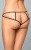 SoftLine G-String 2474 - Женские трусики-стринги, S/L (черный)