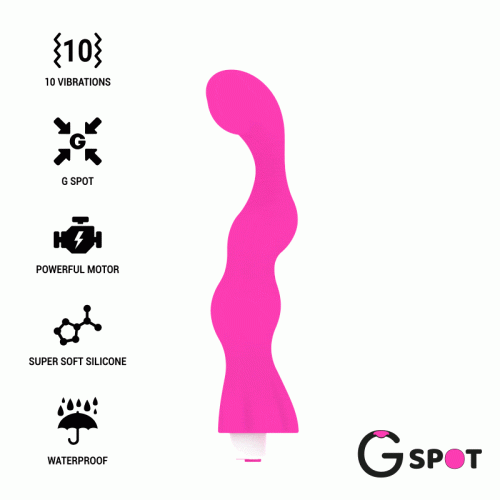 G-SPOT GEORGE - Вибратор для зоны G, 17 см (розовый)