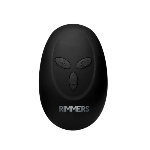 Rimmers Slim M Rimming Plug - Анальная пробка с вибрацией, 13,9 (черный) - sex-shop.ua