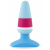 FeelzToys - Plugz Butt Plug Colors Nr. 1 - Анальная пробка, 7х3.2 см (голубой) - sex-shop.ua