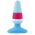 FeelzToys - Plugz Butt Plug Colors Nr. 1 - Анальная пробка, 7х3.2 см (голубой)