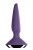 Satisfyer Plug-ilicious 1 - Анальная смарт-пробка, 14х3 см, (фиолетовая)