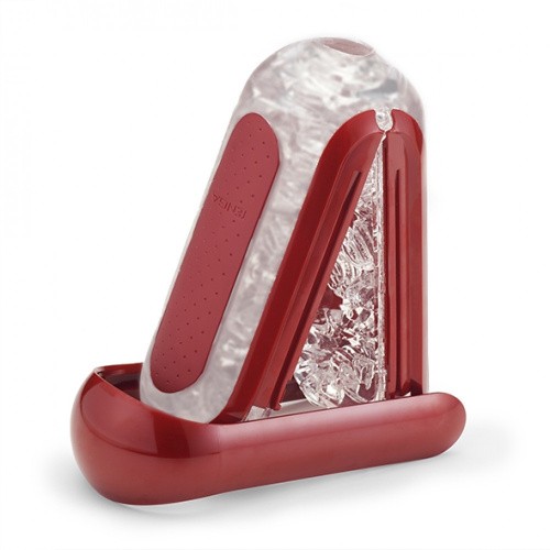 Tenga Flip Zero Red + Flip Warming Set мастурбатор с подогревом, 18х7 см  (красный)