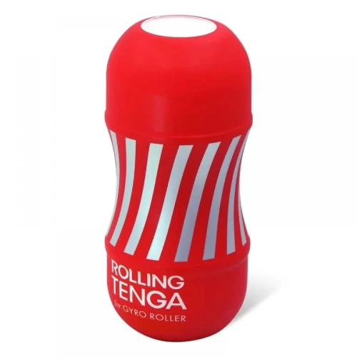 Tenga Rolling Tenga Gyro Roller Cup - Мастурбатор, 15.5х7.1 см (червоний) - купити в Україні | Секс шоп SEX-SHOP.ua