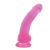 LoveToy Jelly Studs Crystal Dildo, Large - Фалоімітатор з мошонкою, 20 см (рожевий) - купити в Україні | Секс шоп SEX-SHOP.ua