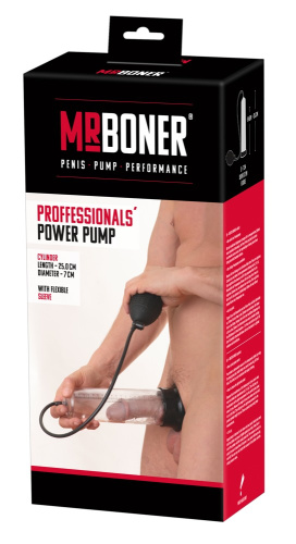 Orion Mister Boner Professionals Power Pump - Помпа для члена, 25х7 см