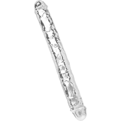 Фаллоимитатор двусторонний Toy Joy Clear Double Dong, 34,5 см
