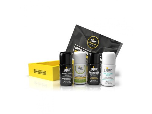 Pjur Mini Collection - Набір лубриканів, 4 x 10 мл - купити в Україні | Секс шоп SEX-SHOP.ua