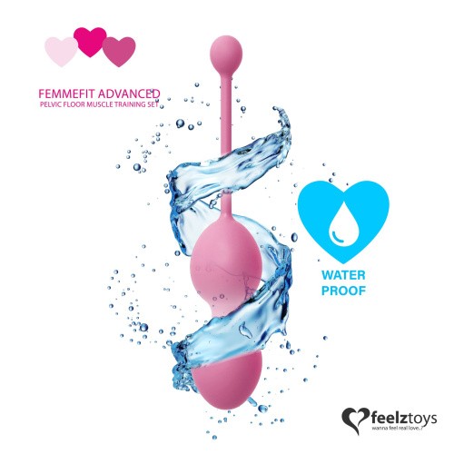 FeelzToys - FemmeFit Advanced Pelvic Muscle Training Set - Набор вагинальных шариков для продвинутых - sex-shop.ua