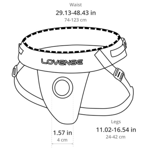 Трусики для страпона Lovense Strapless Harness - купити в Україні | Секс шоп SEX-SHOP.ua