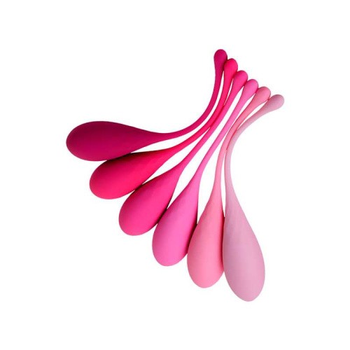 Toyfa Eromantica K-Rose - Набор вагинальных шариков, 16.1х2.8 см (розовый)