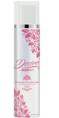 Desire by Swiss Navy Sensual Arousal Gel - Збуджуючий лубрикант на силіконовій основі, 75 мл