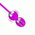 LyBaile Pretty Love Werner Kegel Ball - Вагинальные шарики с вибрацией, 20.5х3.4 см (фиолетовый)