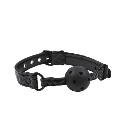 Кляп Sinful Ball Gag (черный) - sex-shop.ua