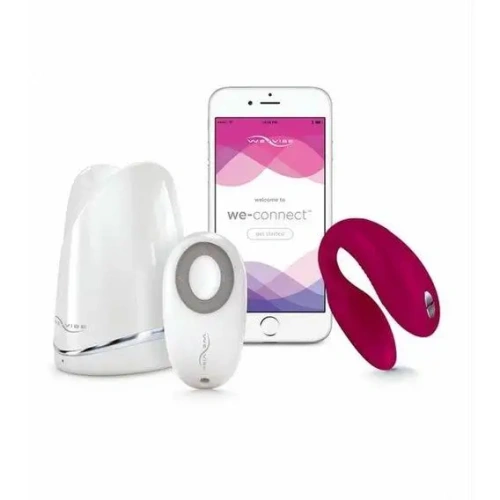 We-Vibe Sync couples - Вибратор для пар анатомический, 7,5х3,14 см - sex-shop.ua