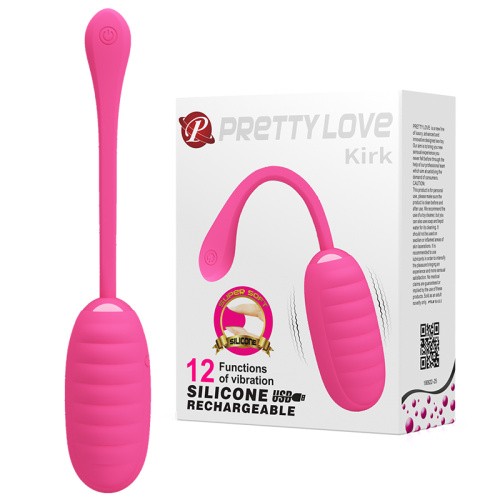 Pretty Love Kirk Pink - Виброяйцо, 19,7 см (розовый)