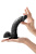 Real Body Real Bruce Black - фаллоимитатор на присоске, 23х4,2 см.