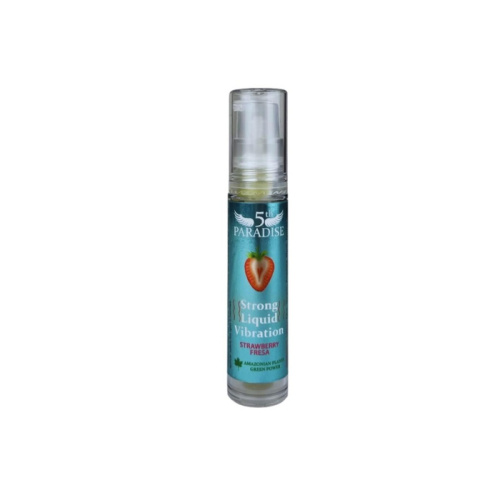 Рідкий вібратор 5th Paradise Strong Liquid Vibration, 10 мл (полуниця) - купити в Україні | Секс шоп SEX-SHOP.ua