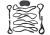 Бондаж с наручниками Fetish Fantasy Series Rope Cuff and Tether Set