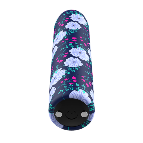 Custom Bullets - Spring - Потужна віброкуля, 6.25х2 см (квітковий принт) - купити в Україні | Секс шоп SEX-SHOP.ua