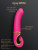 Gvibe Gjay Mini - Эргономичный вибратор из самого реалистичного материала, 19х3.2 см (розовый) - sex-shop.ua