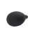 Chisa Black Mont The Bulb - Груша для анального душу 14.8х9.2 см (чорний)