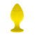 ToDo Toyfa Anal plug Riffle - Анальная пробка, 7.5х3.5 см (желтый)