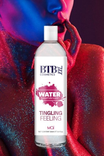 BTB Tingling Feeling - Смазка на водной основе с эффектом вибрации, 250 мл
