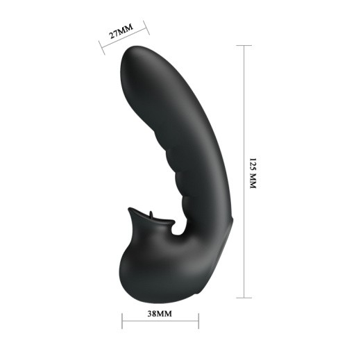 Pretty Love Hobgoblin Finger Vibrator Black - Вибронасадка на палец, 12.5х2.7 см (чёрный)