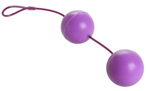 Вагинальные шарики Frisky Super Sized Silicone Benwa Kegel Balls, 4,5 см диаметр - sex-shop.ua