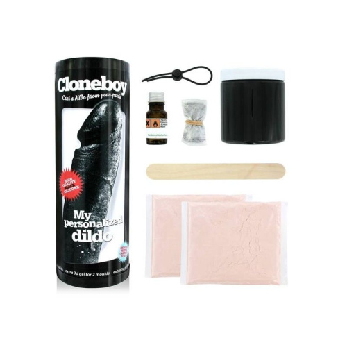 Cloneboy Dildo Black Gay Packaging - Набор скульптора - sex-shop.ua
