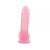 Hi-Rubber 7.7 Inch Dildo реалистичный фаллоимитатор с присоской, 19.5х4.5 см (розовый) - sex-shop.ua
