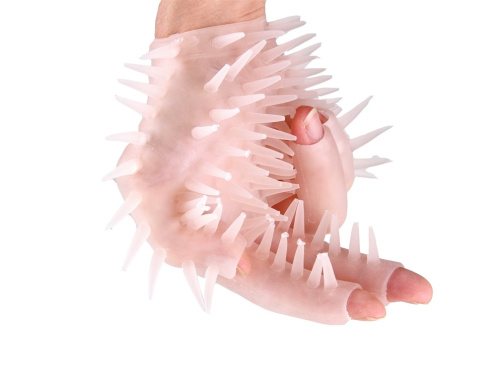 Браззерс - перчатка c усиками для стимуляции, 15.5х10 см. - sex-shop.ua