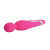 LyBaile Pretty Love Micheal Heat Massager Pink - Вибратор-микрофон с функцией нагрева, 21х4 см (розовый)
