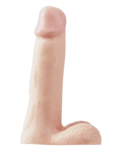 Фалоімітатор Basix Dong 8, 20х5 см (тілесний) - купити в Україні | Секс шоп SEX-SHOP.ua