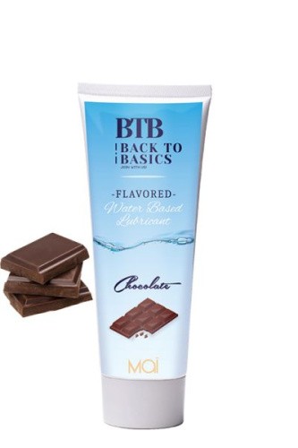 MAI BTB Flavored Chocolat смазка на водной основе  с ароматом шоколада, 75 мл