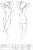 Passion Giana Bikini - Комплект білизни: напівпрозорі ліф та трусики з бантиками, XXL/XXXL (білий)