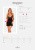 Obsessive Donna Dream babydoll - сексуальная сорочка с кружевом и стринги, XS/S (чёрный)