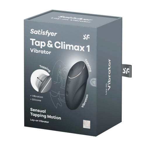 Вибратор для клитора Satisfyer Tap & Climax 1