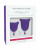 Jimmyjane Menstrual Cups-набір менструальних чаш, 14 мл і 21 мл (пурпурний)