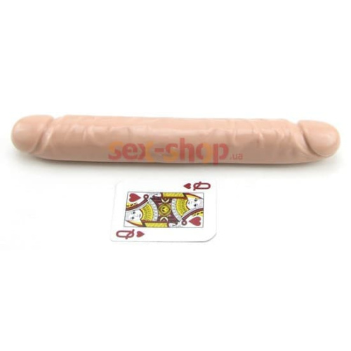 Фалоімітатор подвійний Veined Header, 30Х4 см - купити в Україні | Секс шоп SEX-SHOP.ua