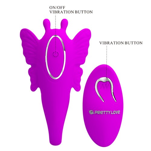 Pretty Love Chimera RC Stimulator вібратор метелик для пар, 8.5х2.5 см