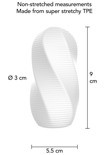 Мастурбатор ToyJoy Hero Medium Swirl
