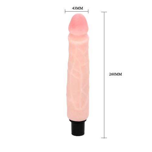 Waterproof Cyber Vibe Flesh - Вибратор, 25,5 см (телесный)