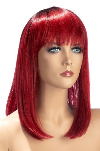 World Wigs Elvira Mid Length Two Tone Red - Парик (красный) - sex-shop.ua
